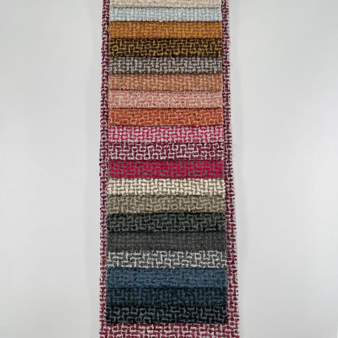 Two Colour Woven Check Jacquard Fabric Two Colour Woven Check Jacquard Fabric
